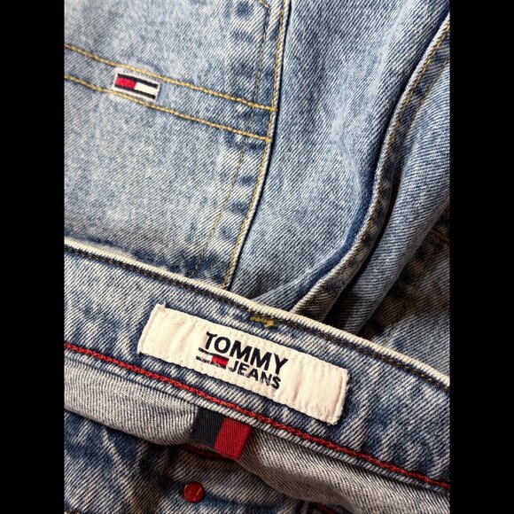 Tommy Hilfiger Dad Jeans 30 x 30 Womens Cowboy Non-Stretch Denim - Picture 8 of 10